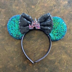 Sparkling Sequin with Disney Castle Kids Headband